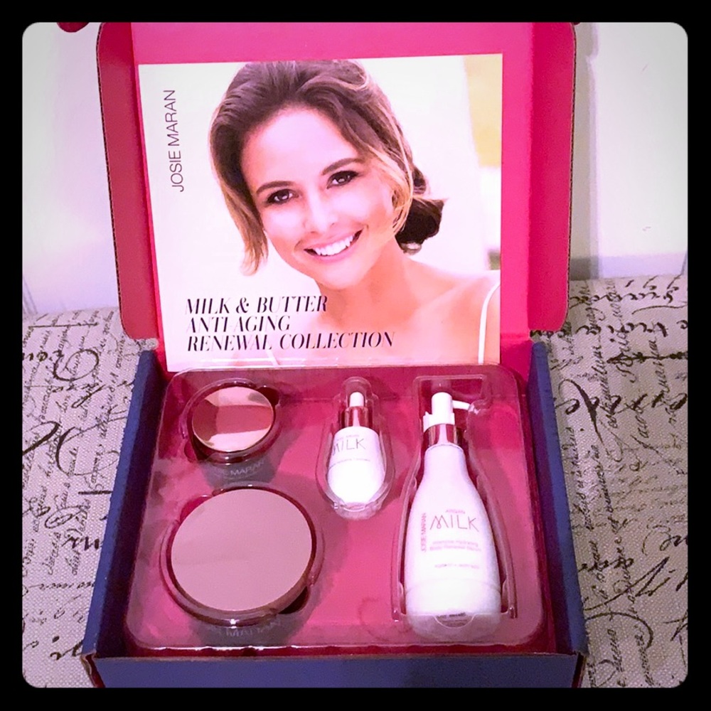 New Josie Maran Milk & Butter AntiAging Collection